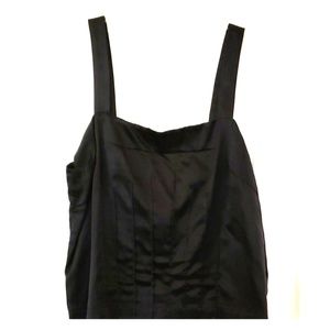Black Satin Camisole Top